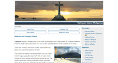 Desktop Screenshot of camiguin-island.com